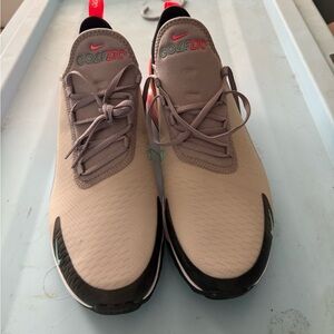 Nike Beige and Black GOLF Shoes